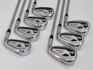 Titleist T300 2021 Iron Set * 5-PW+48 * TT AMT Red S300 Stiff Flex +0.75" Longer - Picture 1 of 15