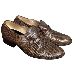 Siam Leather Goods Slip On Loafers 43 - Picture 1 of 9