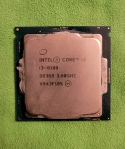 Intel Core I3-8100 SR3N5 3.6GHz Quad-Core CPU Processor, LGA1151 - Afbeelding 1 van 2