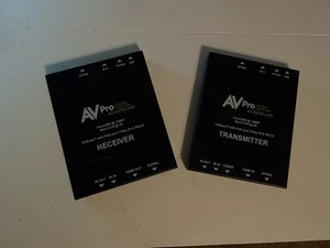 AVPro Edge AC-EX70-UHD 70m HDMI via HDBaseT Transmitter & Receiver) No Pwr Sply - Picture 1 of 5