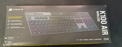 Corsair K100 AIR Wireless RGB Mechanical Gaming Keyboard - Low Profile - Image 1 of 4