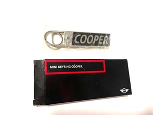 Mini Cooper Schlüsselanhänger Metall silberfarben vom Händler NEU - Bild 1 von 2