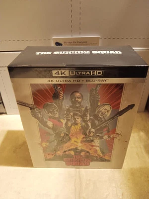 NEW The Suicide Squad 4K 1-Click SteelBook Blu-ray MANTA LAB [2021] ShipsNextDay - Image 1 of 4