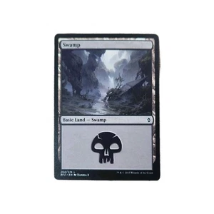 MTG Magic The Gathering Swamp Basic Land Card Battle For Zendikar (BFZ) 264/274 - Picture 1 of 2