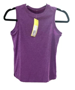 All in Motion Girls' Sleeveless T-Shirt Active Top Purple Small (6/7) - Picture 1 of 4