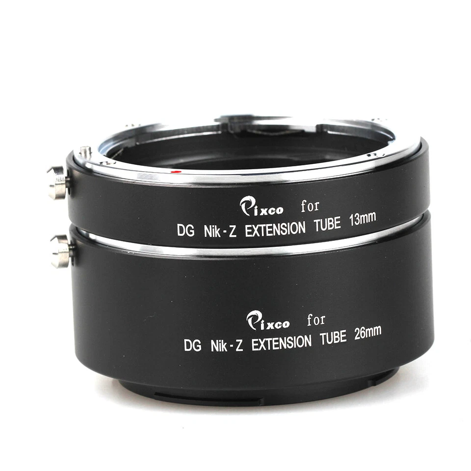 Pixco Auto Macro Extension Tube 13mm 26mm ring for Nikon Z mount Z5 Z6 II Z7 Z50 - Image 1 of 4