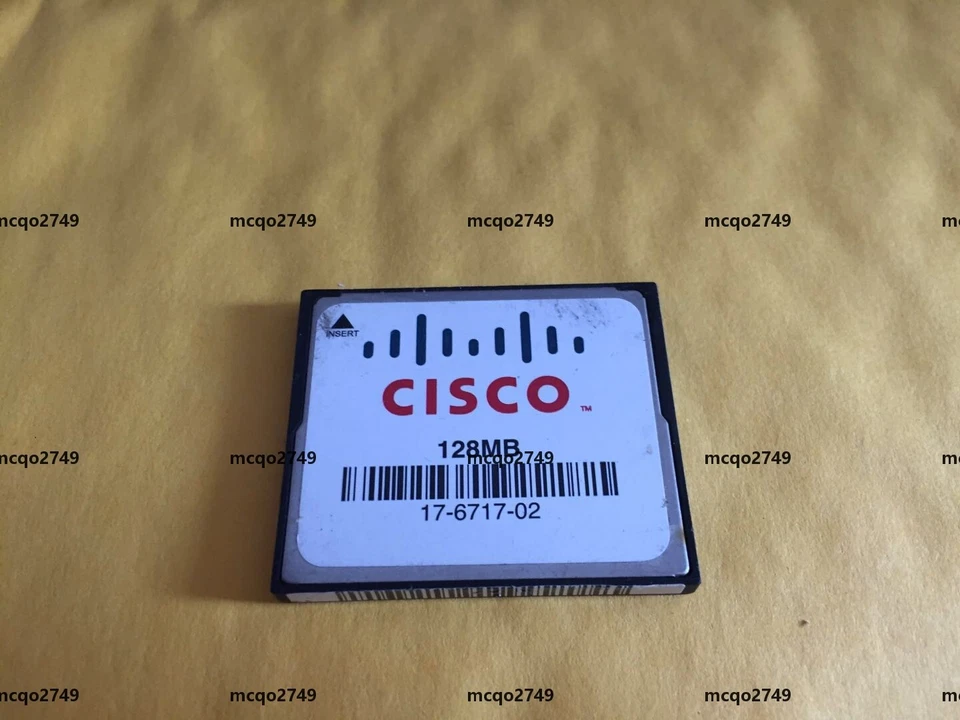 Cisco 128MB Compact Flash CF card Memory card - Image 1 of 4
