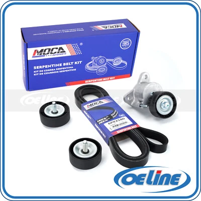 Serpentine Belt Component Kit for Dodge Journey Jeep Compass Chrysler 200 - Image 1 of 4