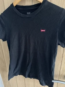 Levi’s Women’s Black T-shirt, Size Small - Picture 1 of 5