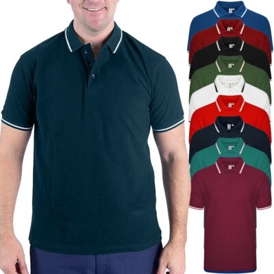 Мужская футболка с коротким рукавом поло с воротником-опрокидыванием карман большой размер повседневный топ 3XL-6XL - Изображение 1 из 4