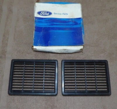 74-78 Mustang II 1972-79 Torino Ranchero Montego NOS STEREO DOOR SPEAKER GRILLES - Image 1 of 4