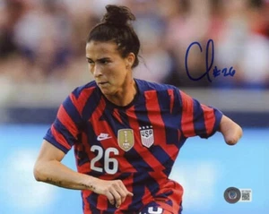 CARSON PICKETT SIGNED HANDSIGNIERT 8x10 FOTO TEAM USA SOCCER ICON BECKETT BAS - Bild 1 von 2