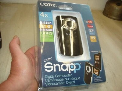 Coby Snapp Digital Camcorder 4x Digital Zoom 1.8" LCD model CAM3002 - Brand New - Image 1 of 4