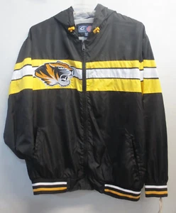 G-III SPORTS ADULT HOODED MIDWEIGHT MIZZOU TIGERS JACKET - BLACK - XL OR XXL - Picture 1 of 11
