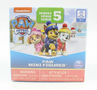 Paw Patrol Winter Mini Figure Series 5 Blind Box, Kids Gift - Image 1 of 4