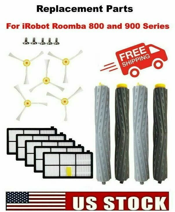 For iRobot Roomba Replacement Parts Side, Roller Brushes Filters 801 805 850 985 - Image 1 of 1