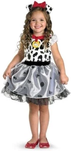 101 Dalmation Puppy/Dog Halloween Toddler Costume 12-18 Months Dress Spots - Picture 1 of 3