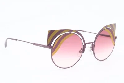 NUEVAS GAFAS DE SOL FENDI FF 0215/S 0L9X1 MARCO AUTÉNTICO DEGRADADO PÚRPURA 53-22 Foto 1 de 4