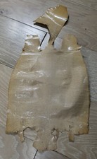 Genuine Lizard Belly Skin Leather Soft Hide Pelt Glossy Beige Craft Projects #1