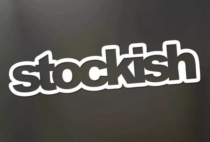 Adesivo de vinil Stockish JDM Slammed Stance Drift corte em matriz rebaixado - Imagem 1 de 1