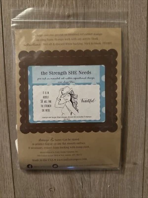 ¡Nuevo! Estampillas de goma de Unity Stamp Company la fuerza que necesita Foto 1 de 2