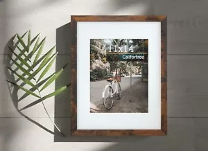11x14 Picture Frames 3 Packs Display Pictures 8x10 with Mat or 11x14 Without Mat - Picture 1 of 9