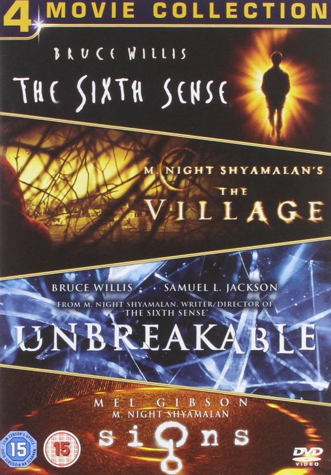 M Night Shyamalan 11 DVD Bundle R2 Sixth Sense Village Unbreakable Glass Split