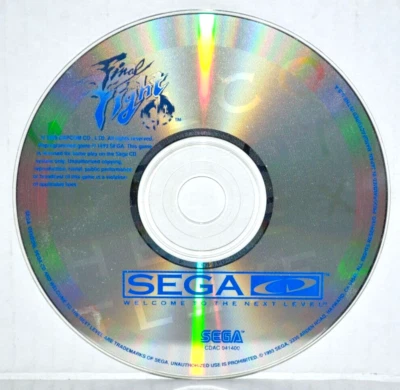 Final Fight (Sega CD, 1993) Video Game 🔥Very Good Condition!🔥 - Image 1 of 2