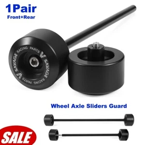 For 20-24 BMW F900R F900XR Front Rear Wheel Axle Crash Sliders Guards Protector - Picture 1 of 8