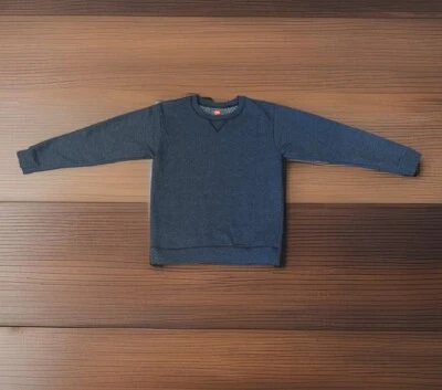 Sudadera Hanes Niños TALLA L Azul Cuello Redondo Muesca en V Manga Larga Algodón-Poliéster Foto 1 de 4
