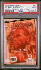 1998-99 Upper Deck MJ Living Legend Cover Story #C7 Michael Jordan PSA 9 Mint