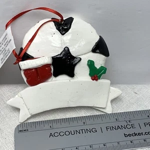 Soccer Ball Christmas Ornament Plastic Banner - Picture 1 of 3