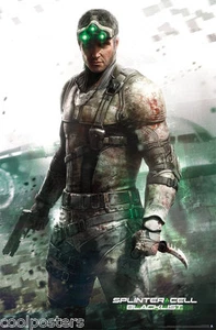 Póster de videojuego Ubisoft Splinter Cell 2013 lista negra SAM nuevo 22x34 envío gratuito - Imagen 1 de 1