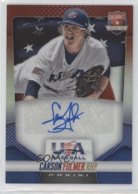2014 Panini USA Baseball Box Set Collegiate National Team /25 Carson Fulmer Auto - Image 1 of 2