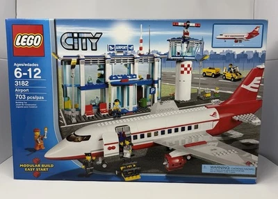 LEGO 3182 City Airport Nuevo Retirado 2012 Caja Sellada de Fábrica en Buen Estado Foto 1 de 4