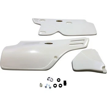 Cubiertas de paneles laterales blancas Maier para Honda 86-95 XR 250R 86-87 XR 600R 85 XR 350R Foto 1 de 1