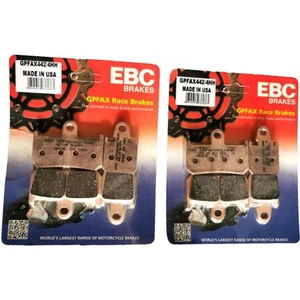 2x Race De Forros Freno Delantero Gpfax442/4hh para Yamaha YZF-R1 2007-17 MT-01 - Imagen 1 de 2