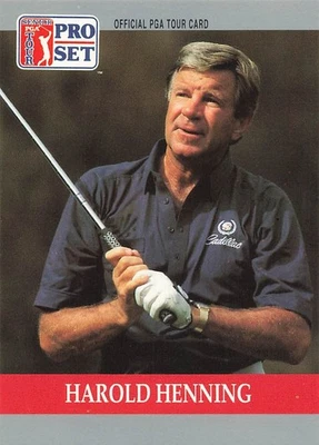 HAROLD HENNING 1990 PGA TOUR PRO SET #76 - Image 1 of 2