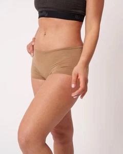 Women's Merino Boy Short By Woolly | RWS Certified | Soft, Breathable Sz Large - Picture 1 of 7