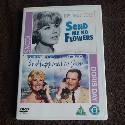 Send Me No Flowers / It Happened To Jane DVD Doris Day Jack Lemmon - Image 1 of 2