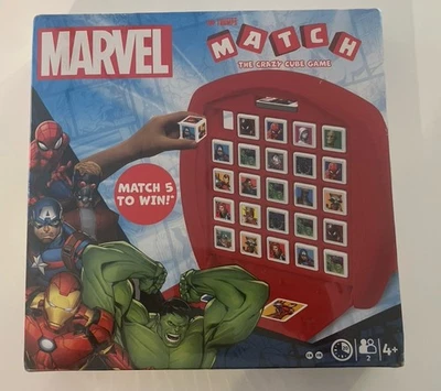 New In Shrink Wrap Marvel Match It Crazy Cube Memory Game - Avengers - Image 1 of 4