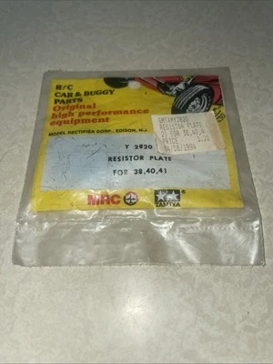 MRC Tamiya Resistor Plate for 38/40/41 Wild Willy /Subaru Brat/Frog - Image 1 of 2