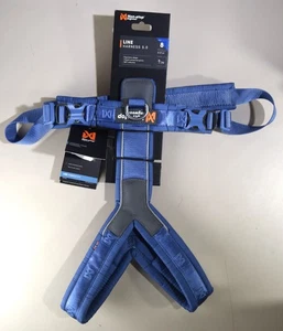 Dogwear Non-Stop BLUE LINE HARNESS 5.0 Size 8 Large NEW WITH TAGS FREE SHIPPING - Picture 1 of 11