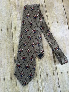 Vintage Mickey & Co Disney Goofy Emotions Men’s Necktie 3.5” Wide 60” Long - Picture 1 of 6