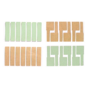 of 4 Sheets Self-Adhesive Stickers Waterproof Cord Labels Tags Stickers - Afbeelding 1 van 12