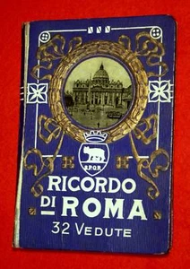 Ricordo di ROMA (Erinnerung an Rom) Leporello mit 32 Vedute um 1900 - Picture 1 of 2
