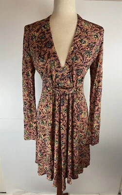 Vestido Floral Manga Larga Balenciaga Paris $1,250 Talla: 38  Foto 1 de 4
