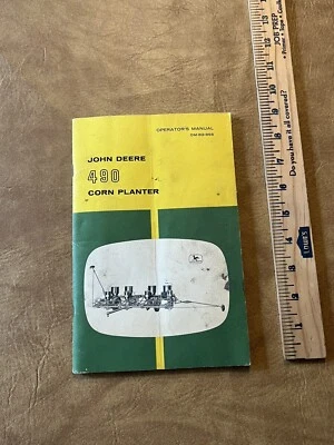 Operator's Manual for John Deere 490 Corn Planters OM-B2-856 - Image 1 of 4