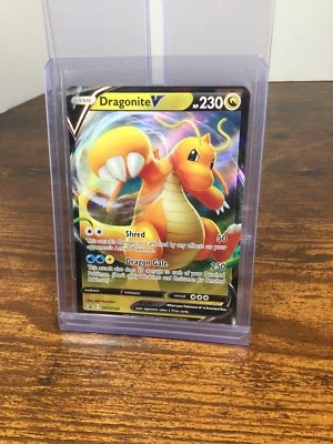 Pokémon TCG Dragonite V Sword & Shield SWSH154 Promo Pokemon Card - Image 1 of 3