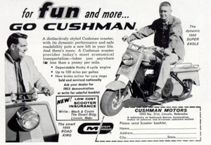1960 Cushman: For Fun and More Vintage Print Ad - Picture 1 of 1